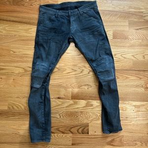 Grey (charcoal) Gstar jeans size 36 slim fit lightly worn